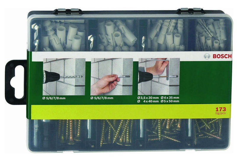 Σετ Τρυπάνια Bosch SDS Plus 173τμχ