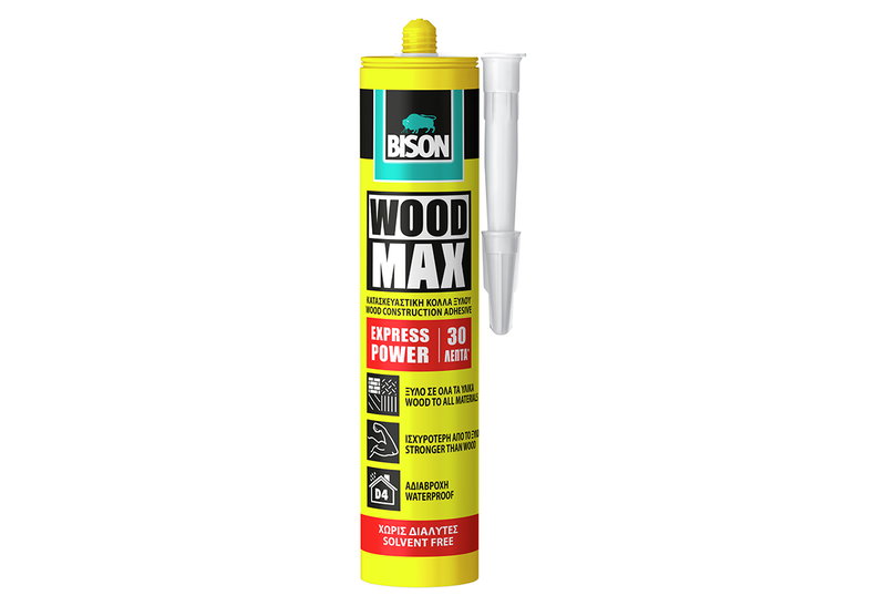 Ξυλόκολλα Bison Wood Max Express Power 380gr