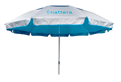 Ομπρέλα Παραλίας Nattera Φ2.2m Light Blue