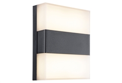 Απλίκα Εξωτερικού Χώρου Brilliant Meela 500lm 3000k Σκούρο Γκρι