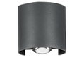 Απλίκα Εξωτερικού Χώρου Brilliant Ferro 180lm 3000k IP54 Γκρι