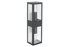 Φανάρι Τοίχου Brilliant Una 2xE27 IP44