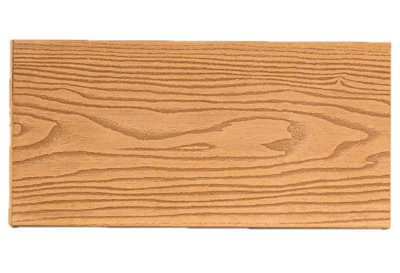 Showood Τάβλα Περίφραξης WPC 3D Wood Καφέ Ανοιχτό 360x15cm