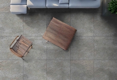 Πλακάκι Δαπέδου Πορσελανάτο Caruso 60x60cm Γκρι