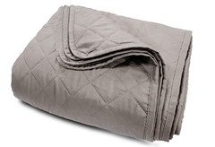 Ionion Ultrasonic Κουβερλί Μονό 220x160cm Silver Grey