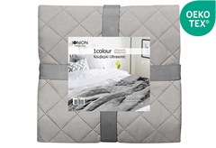 Κουβερλί Μονό Ionion Ultrasonic Silver Grey 220x160cm