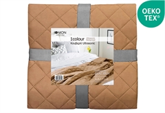 Κουβερλί Διπλό Ionion Ultrasonic Terracotta 230x220cm