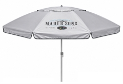 Ομπρέλα Παραλίας Maui&Sons Blackout Silver Coating Φ2.2m