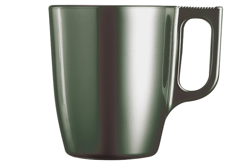 Φλυτζάνι Luminarc Flashy Breakfast Γυάλινο Πράσινο 250ml
