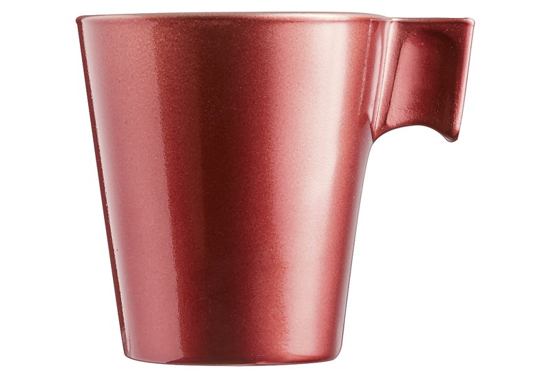 Φλυτζάνι Espresso Luminarc Flashy Breakfast Γυάλινο Κόκκινο 80ml