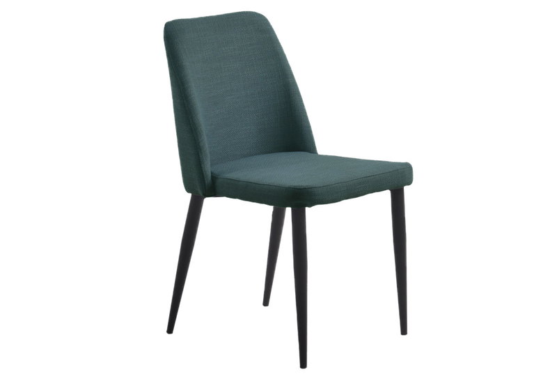 Καρέκλα Liz M56xΠ47xY87.5cm Πετρόλ