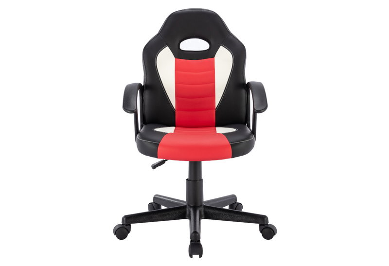 Homefit Baby Gaming Καρέκλα Γραφείου Μαύρη/Κόκκινη