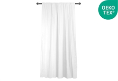 Κουρτίνα Easy Home Solid 300x270cm Λευκή με Τρέσα