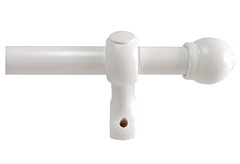 Κουρτινόξυλο Central Home Amalfi Φ28mm 160cm Λευκό