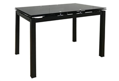 Τραπέζι Liberta Jacob Επεκτεινόμενο M110/170xΠ70xΥ75cm Μαύρο