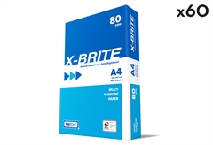 Χαρτί Φωτοαντιγραφικό X-Brite Α4 500 Φύλλα 60 Τεμάχια