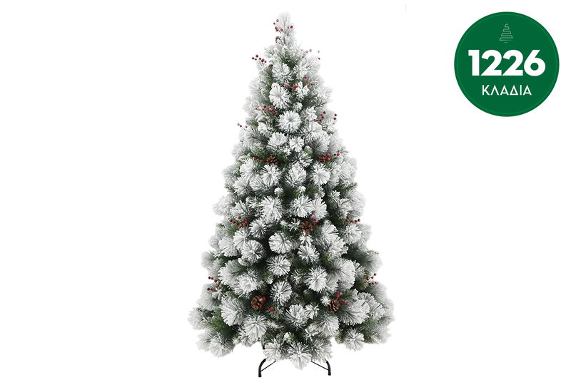 Χριστουγεννιάτικο Δέντρο Homefit Snowy Luna 240cm