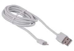 Καλώδιο USB to Lightning Busy 1.2m Λευκό