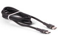 Καλώδιο Type C Braided Μαύρο 1m