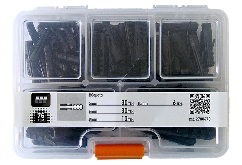 Σετ Βύσματα Amtech 76τμχ