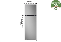 LG GTBV20PYGKD Ψυγείο Δίπορτο