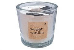 Αρωματικό Κερί σε Γυάλα Sweet Vanilla Φ12x12cm