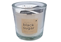 Αρωματικό Κερί σε Γυάλα Black Sugar Φ12x12cm