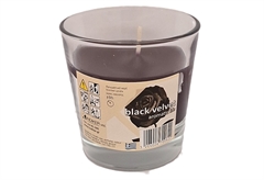Αρωματικό Κερί σε Ποτήρι Black Velvet Φ65x65mm