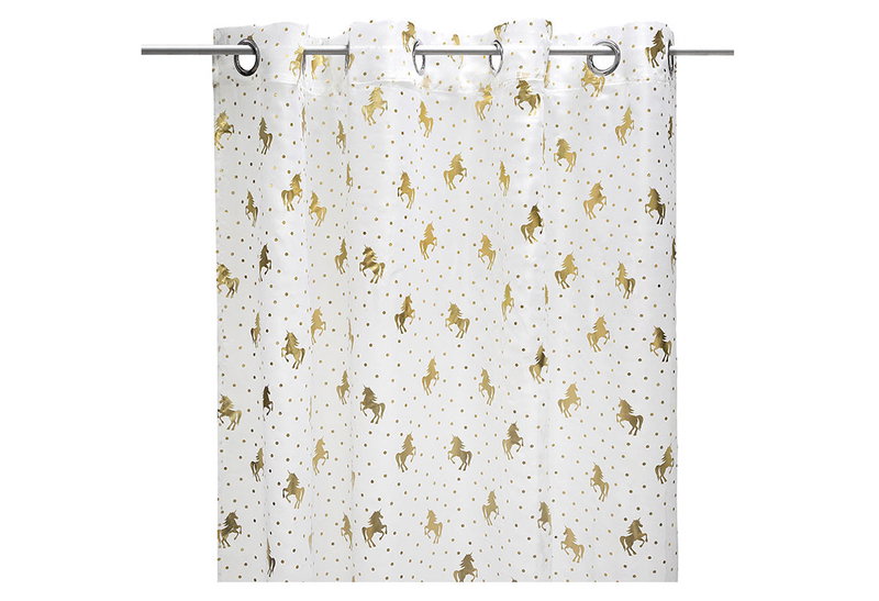 Κουρτίνα Atmosphera Foil Unicorn 250x140cm σε 2 Σχέδια με Τρουκς