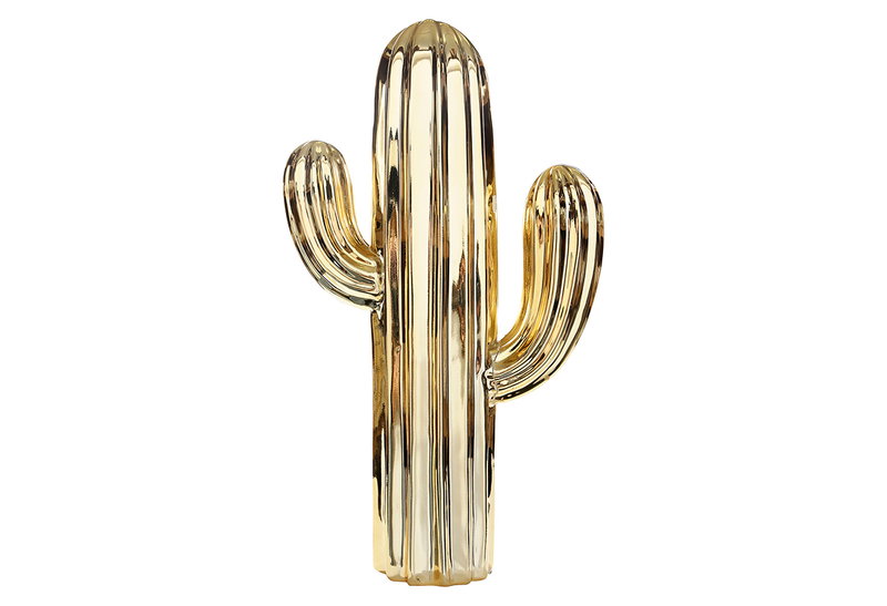 Διακοσμητική Φιγούρα Ostaria Gold Cactus