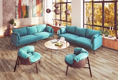 Πλακάκι Δαπέδου Πορσελανάτο Matera Brown 15x90cm Ανοιχτό Καφέ