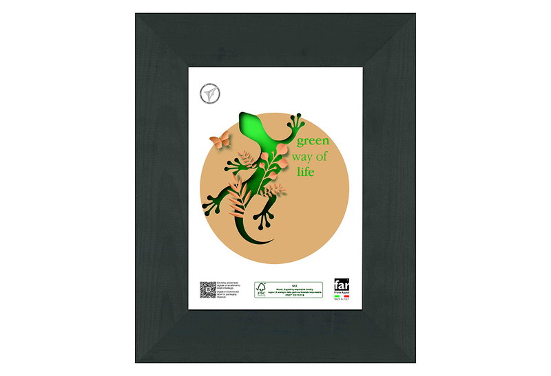 Κορνίζα Ξύλινη Far Matisse 18x24cm Μαύρη