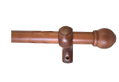 Κουρτινόξυλο Central Home Amalfi Φ28mm 160cm Καρυδιά