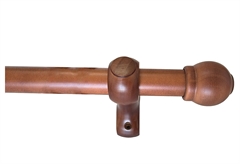 Κουρτινόξυλο Central Home Amalfi Φ28mm 200cm Καρυδιά