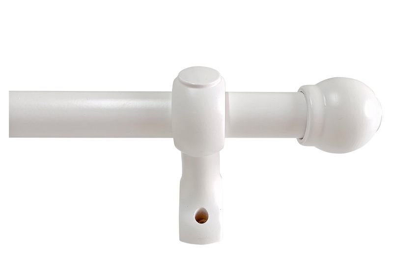 Κουρτινόξυλο Central Home Amalfi Φ28mm 200cm Λευκό