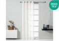 Κουρτίνα Easy Home Mandolin 260x140cm Λευκή με Τρουκς