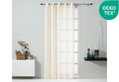 Κουρτίνα Easy Home Mandolin 300x260cm Εκρού με Τρουκς