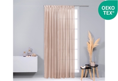 Κουρτίνα Easy Home Mandolin 300x270cm Ροζ με Τρουκς