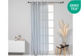 Κουρτίνα Easy Home Timpa 260x140cm Lines με Τρουκς