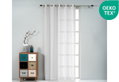 Κουρτίνα Easy Home Castanet 300x260cm Λευκή με Τρουκς