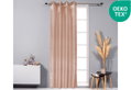 Κουρτίνα Easy Home Celesta 260x140cm Ροδακινί με Τρουκς