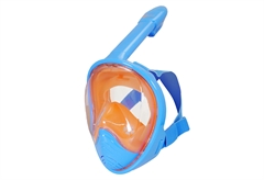 Μάσκα Θαλάσσης Blue Wave Full Face Παιδική Μπλε/Πορτοκαλί S/M