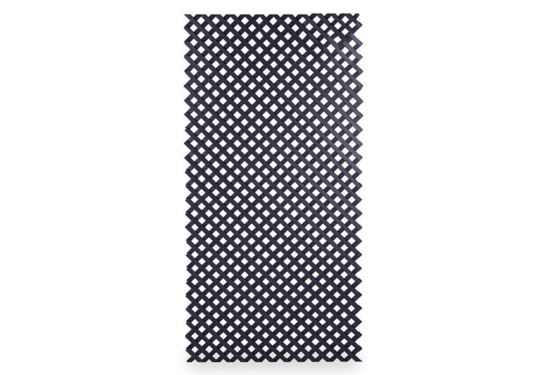 Καφασωτό Catral Lop με Πλαίσιο 122x80cm Ανθρακί