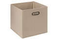 Κουτί Αποθήκευσης 5Five Box 31x31cm Σκούρο Μπεζ