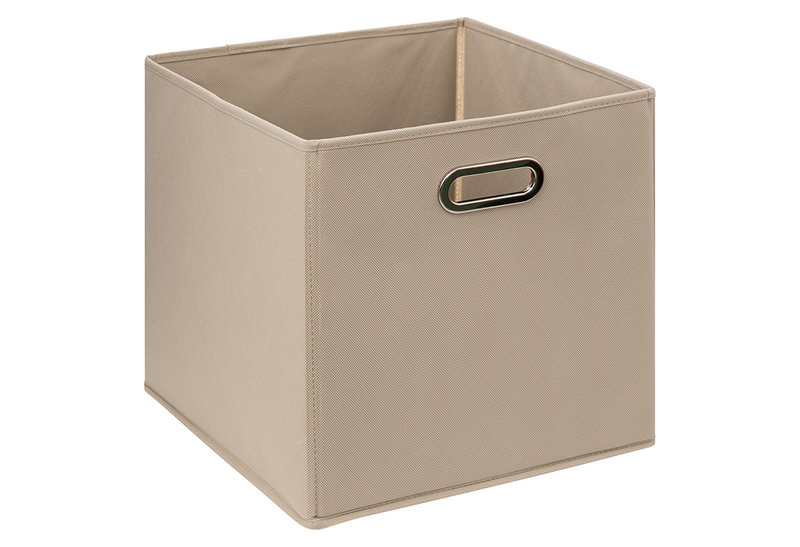 Κουτί Αποθήκευσης 5Five Box 31x31cm Σκούρο Μπεζ