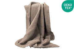 Κουβέρτα Πικέ Διπλή 240x220cm Taupe