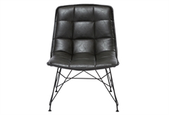 Πολυθρόνα Homefit Relax Μ74xΠ57xY47cm Μαύρη