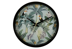 Ρολόι Τοίχου Ostaria Tropical Φ20cm