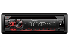 Pioneer Ηχοσύστημα Αυτοκινήτου 1DIN CD/BT/USB