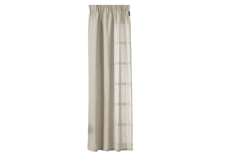Κουρτίνα Pierre Cardin Azur 270x140cm Μπεζ με Τρέσα